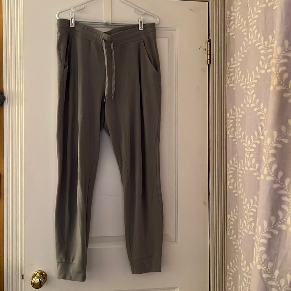 Grey sweatpants, worn only a few times. very soft